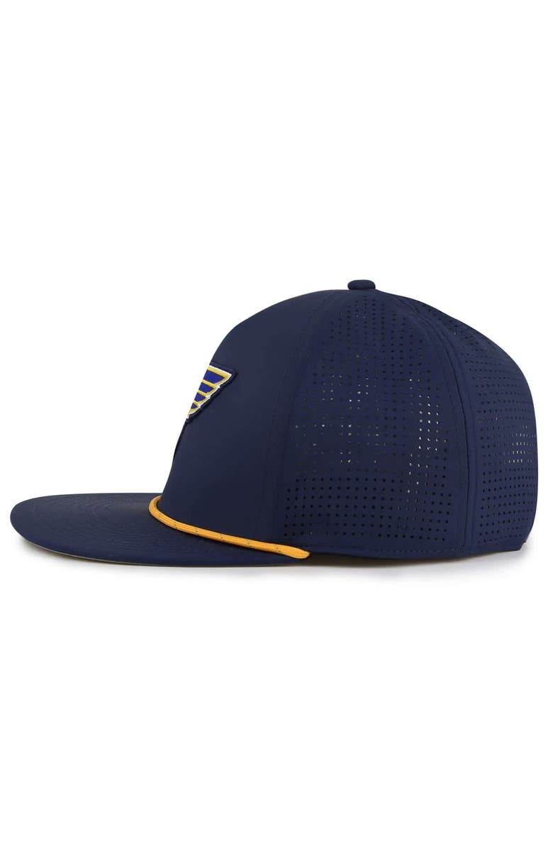 American Needle Men's American Needle  Navy St. Louis Blues Buxton Pro Tech Adjustable Hat, Alternate, color, Navy