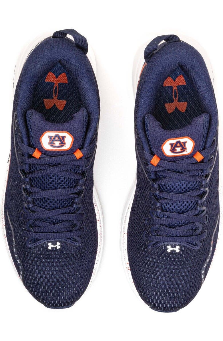 Under Armour Women's Under Armour Navy Auburn Tigers Infinite 5 Running Shoes, Alternate, color, Navy