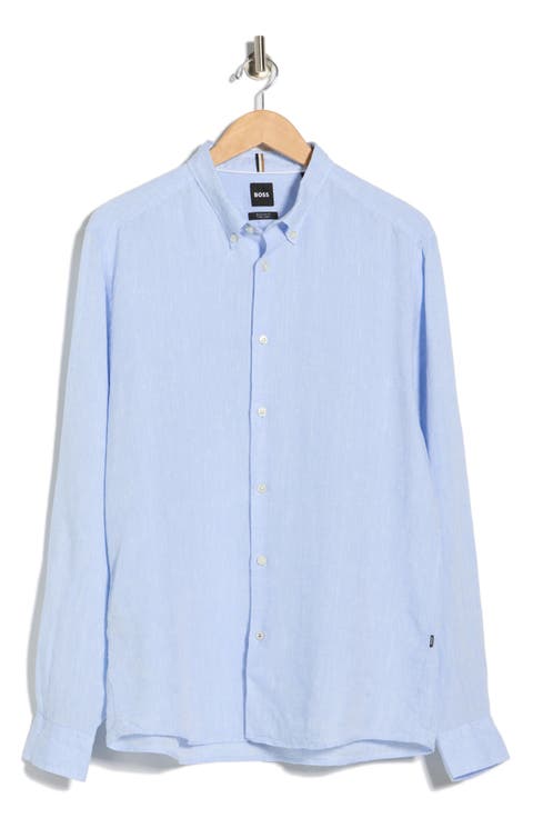 Liam Linen Dress Shirt