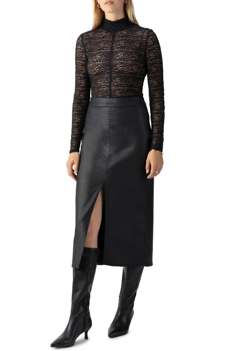 Sanctuary Faux Leather Skirt | Nordstrom