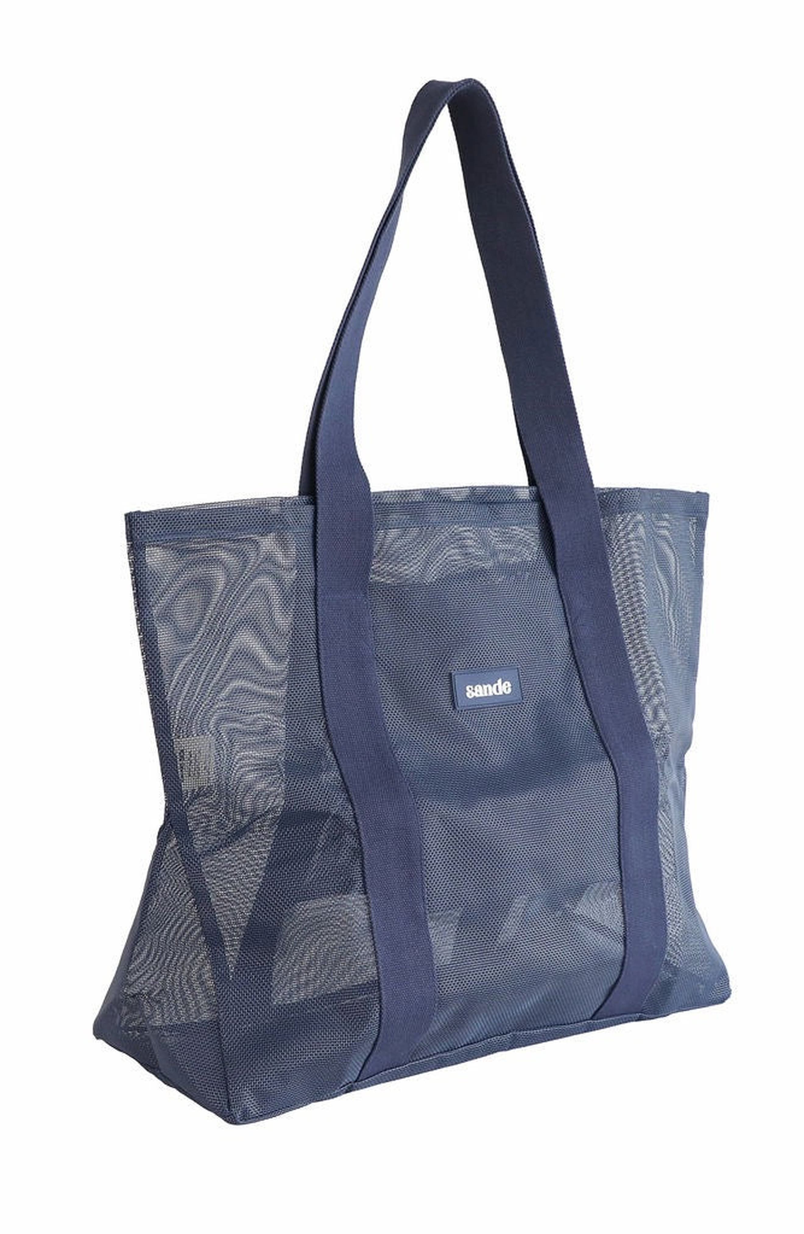 Beach Hauler Mini Mesh Beach Bag, Alternate, color, Deep Sea Navy