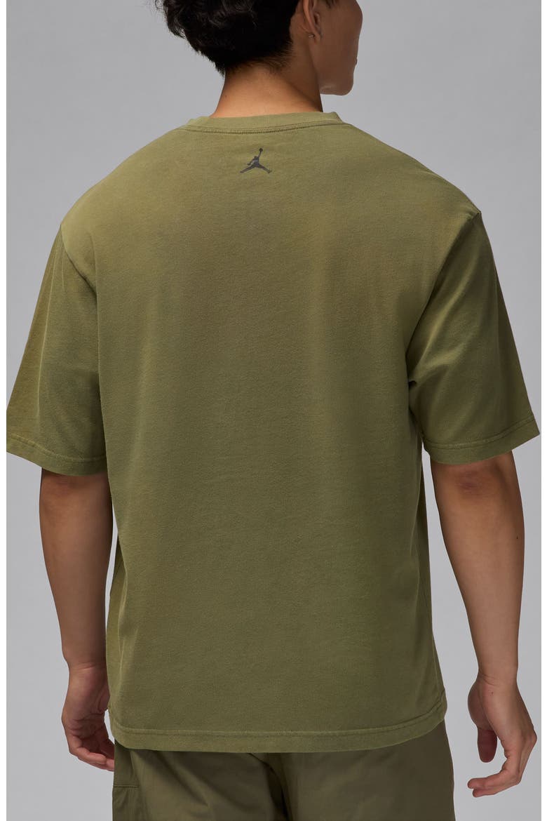 Retro Cotton Graphic T-Shirt, Alternate, color, MEDIUM OLIVE/ BLACK