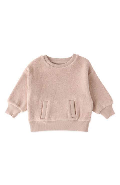 Organic Cotton Teddy Fleece Sweatshirt (Baby)