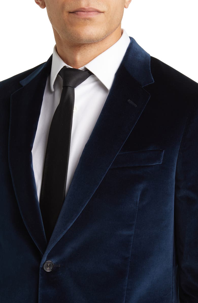 Paul Smith Tailored Fit Cotton Sport Coat, Alternate, color,