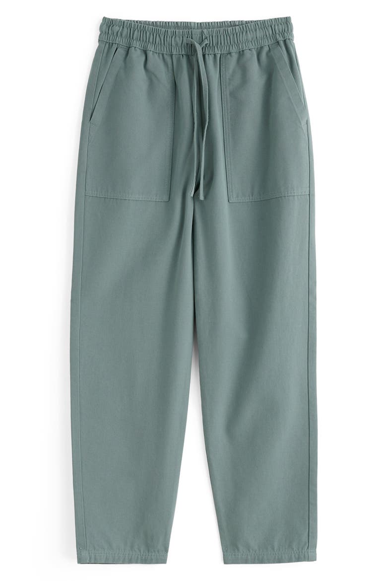 Sholl Organic Cotton Crop Trousers, Alternate, color, LICHEN