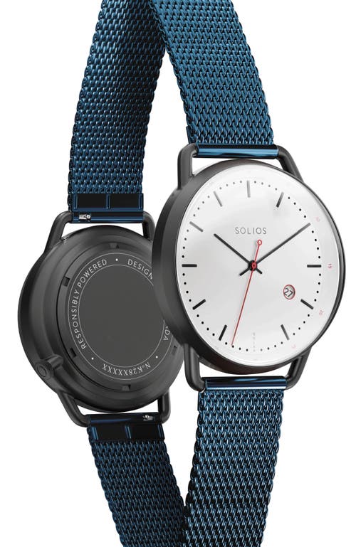 Solios Watches The Solar Curve | White Dial