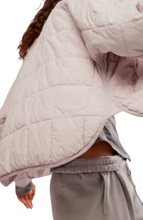 Free People Fp Movement Pippa Packable Puffer Jacket In Gray