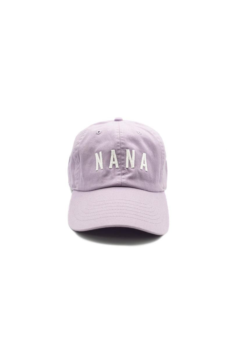 Rey To Z Nana Hat, Main, color, Lilac