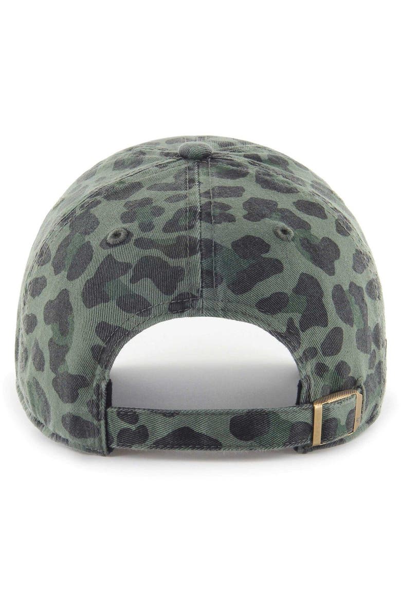 '47 Women's '47 Green Charlotte Hornets Bagheera Clean Up Adjustable Hat, Alternate, color, 