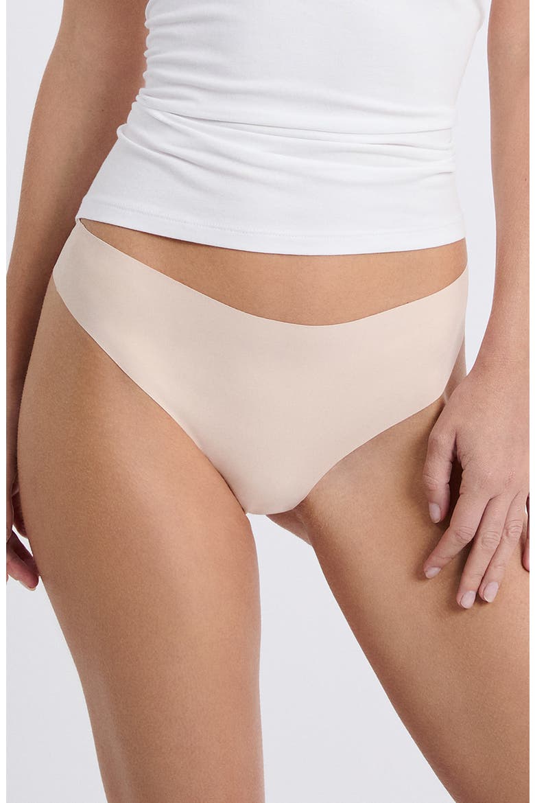 Jessy 3-Pack Thongs, Alternate, color, BEIGE MULTICOLOR