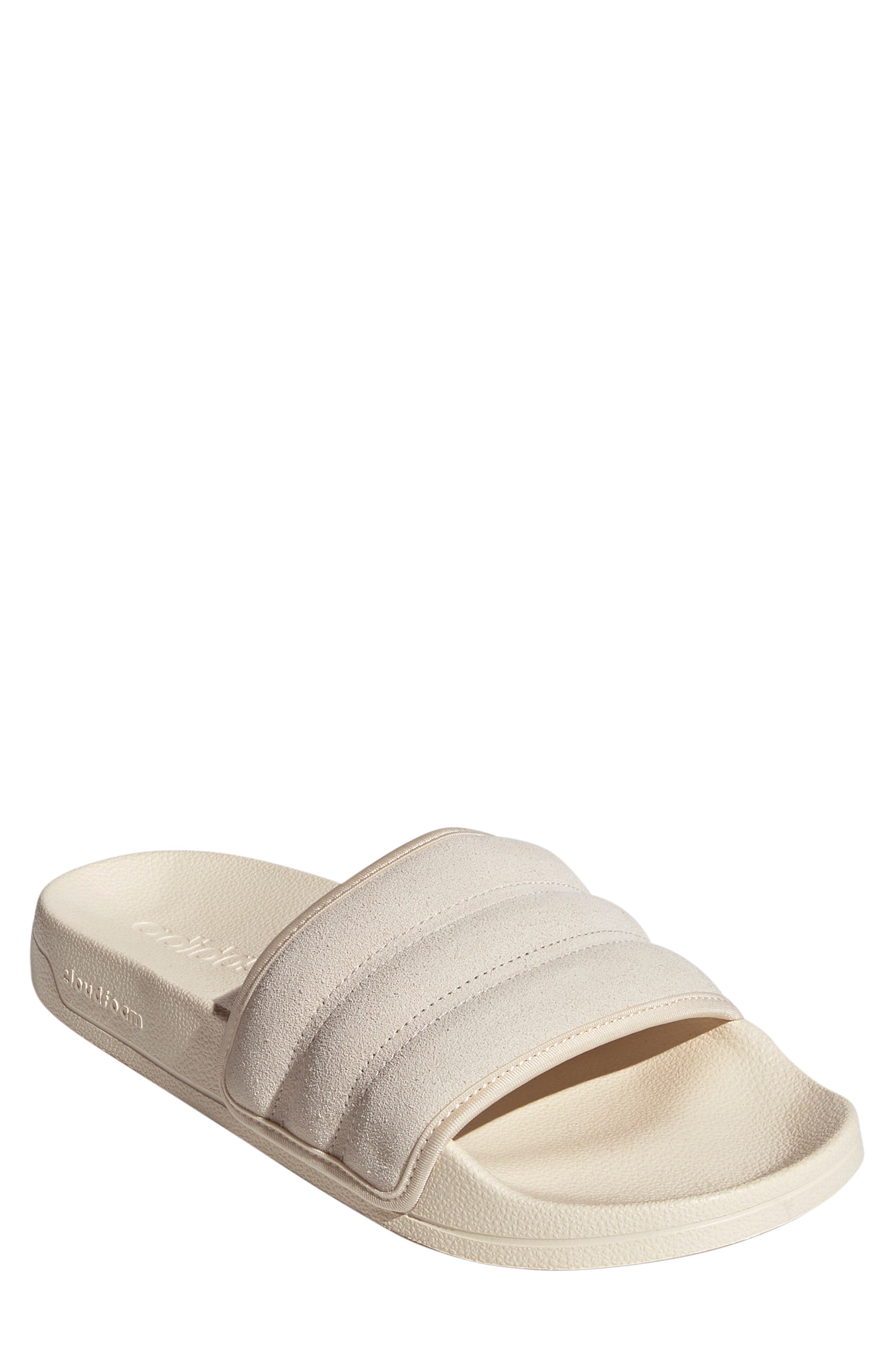 adidas Adilette No Shower Slide Sandal, Main, color, 