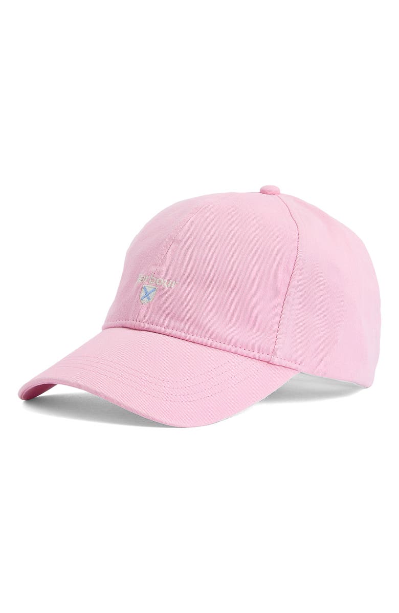 Barbour Cascade Baseball Cap, Main, color, Pink