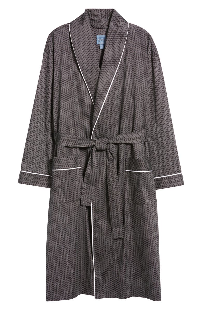 Majestic International Southport Shawl Collar Robe, Main, color, 