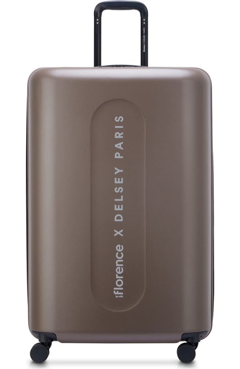 Florence by Mills X Delsey Paris Catch Flights Expandable 29" Large Spinner, Main, color, Chestnut