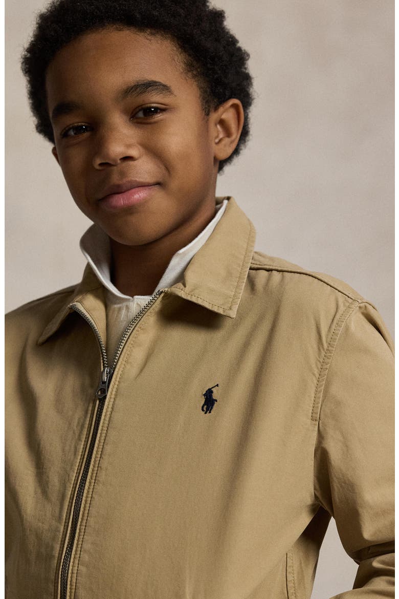 Bayport Cotton Poplin Jacket, Alternate, color, CAF TAN