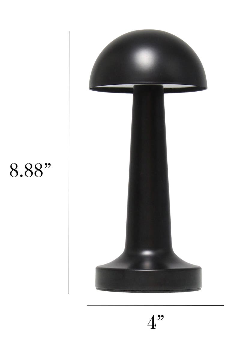 LALIA HOME Touch Sensor Desk Lamp, Alternate, color, Black