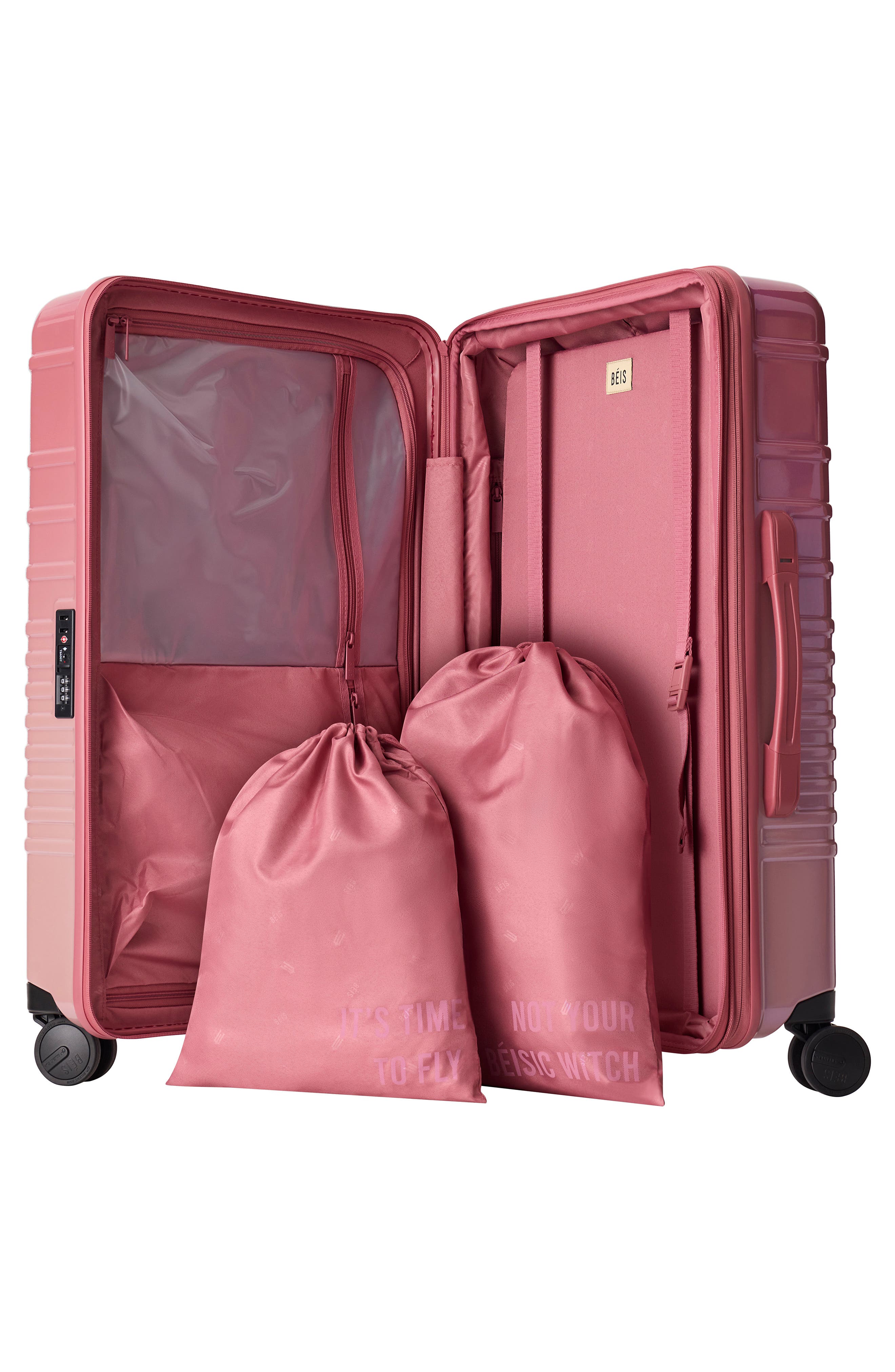 Béis The Wicked Medium Expandable Check-In Roller, Alternate, color, 