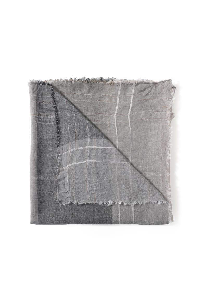 The Gia Lightweight Scarf, Alternate, color, Grey