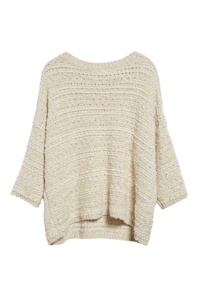 Arda Cotton Blend Sweater, Alternate, color, IVORY