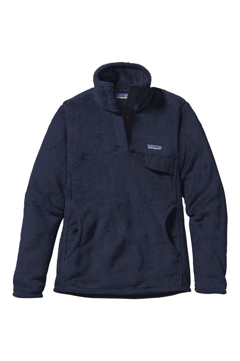 Re-Tool Snap-T® Fleece Pullover, Alternate, color, NAVY BLUE/ NAVY BLUE X-DYE