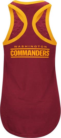 売れ筋商品|||カールバンクス カットソー トップス レディース Women's Burgundy Washington Commanders Tater Tank Top Burgundy Women's Burgundy Washington Commanders Logo Team Lockup Long