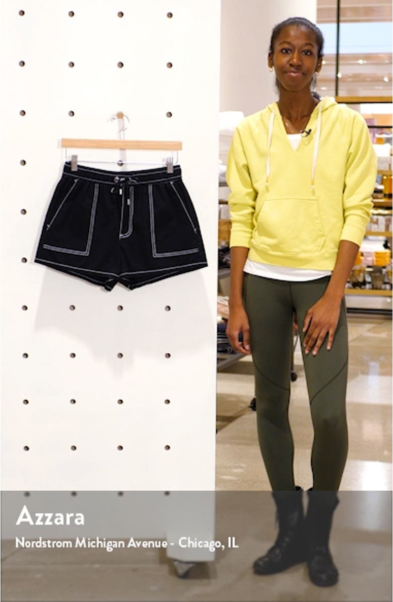 Contrast Stitch Pull On Shorts, sales video thumbnail