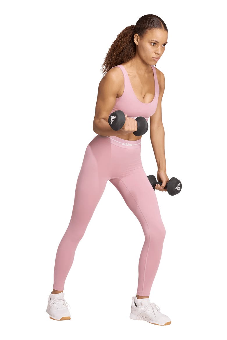 High Waist Climacool Performance Leggings, Alternate, color, MAGIC MAUVE