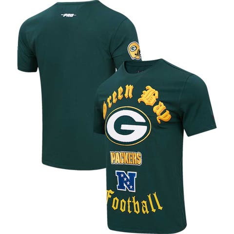 Men's Pro Standard Green Green Bay Packers Old English T-Shirt