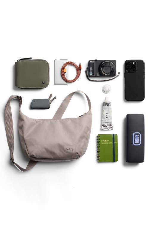 Bellroy Laneway Crescent Crossbody Bag In Brown