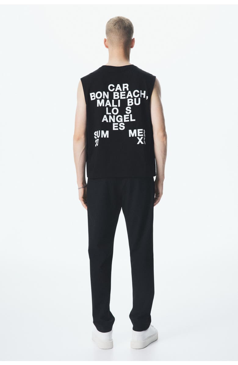 H&M Slim Fit Trousers, Alternate, color, Black