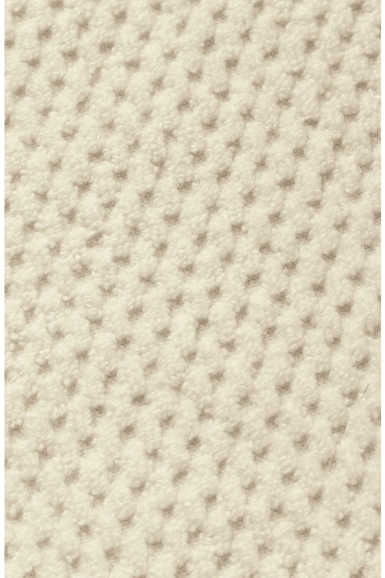 Cotton Checkered Texture 8-Piece Bath Towel Set, Alternate, color, IVORY