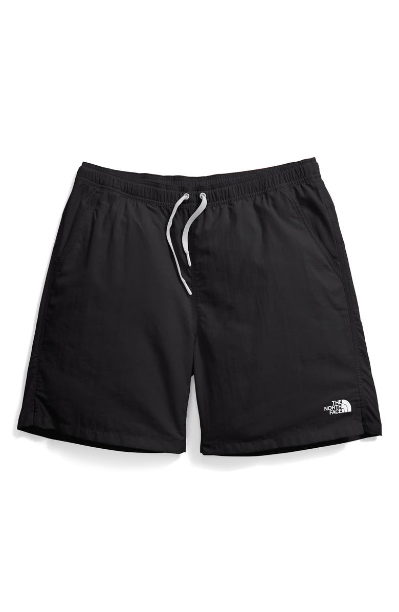 The North Face Action 2.0 Water Repellent Drawstring Shorts, Main, color, Tnf Black