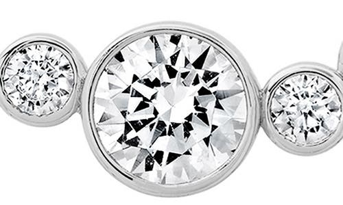 Crislu Stardust Cubic Zirconia Necklace In Metallic