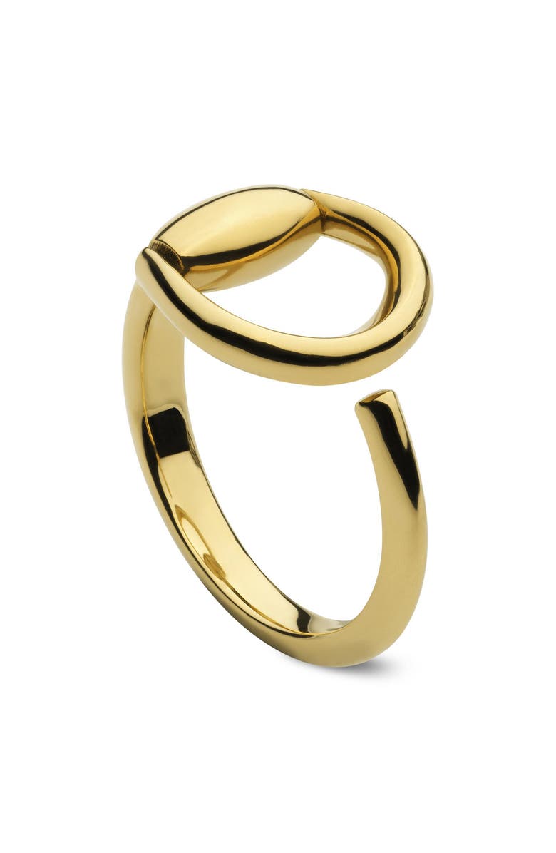 Gucci Horsebit Ring, Alternate, color, Yellow Gold