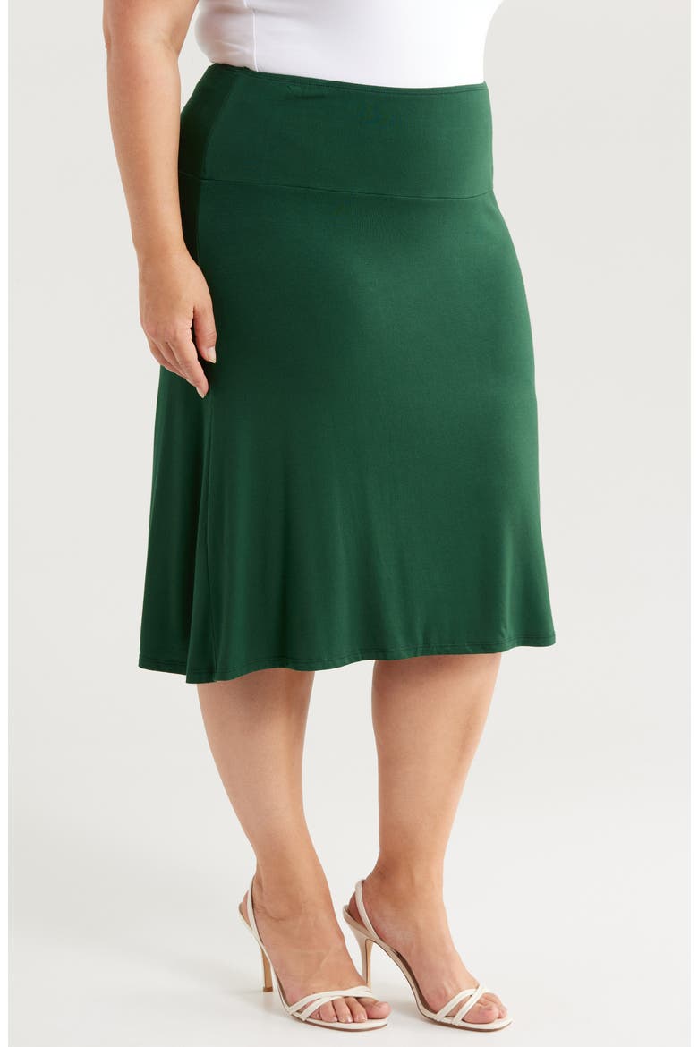 A-Line Skirt, Alternate, color, HUNTER
