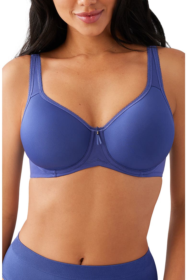 Basic Beauty Spacer Underwire T-Shirt Bra, Main, color, SKIPPER BL