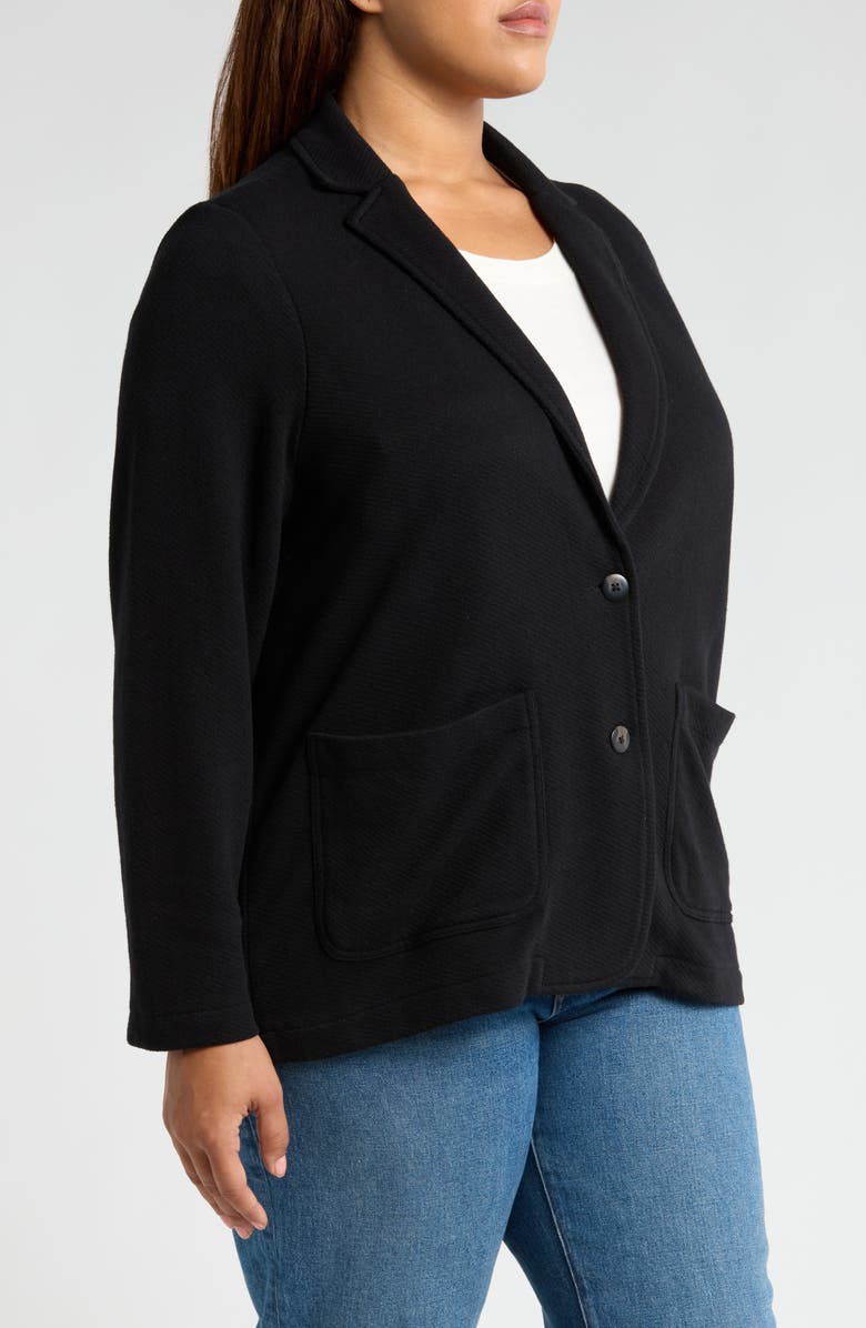 Caslon<sup>®</sup> Relaxed Knit Blazer, Alternate, color, 