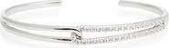 Nordstrom Pavé Cubic Zirconia Cuff Bracelet