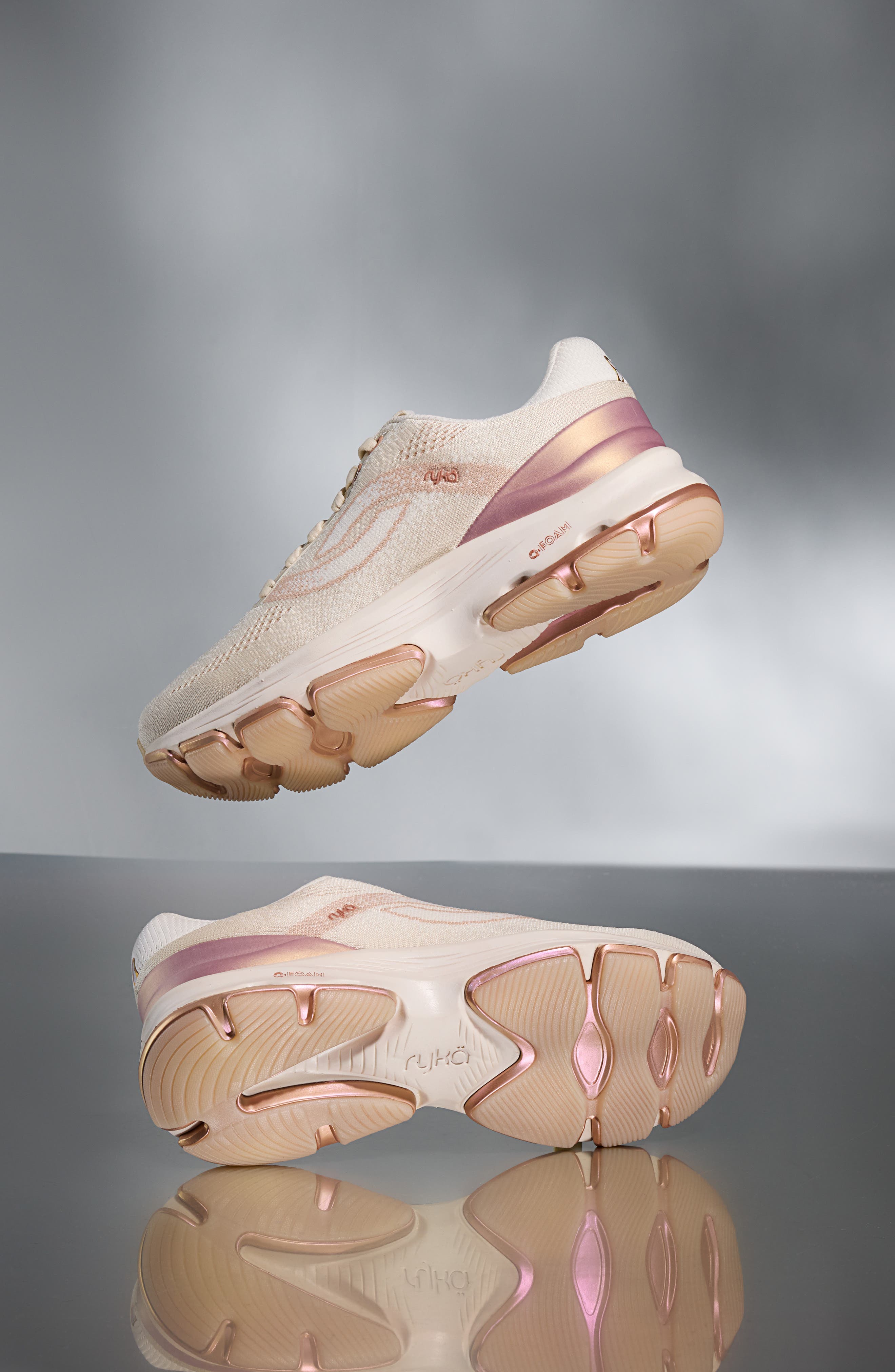 Devo Stride LX Sneaker, Alternate, color, WHITECAP BEIGE