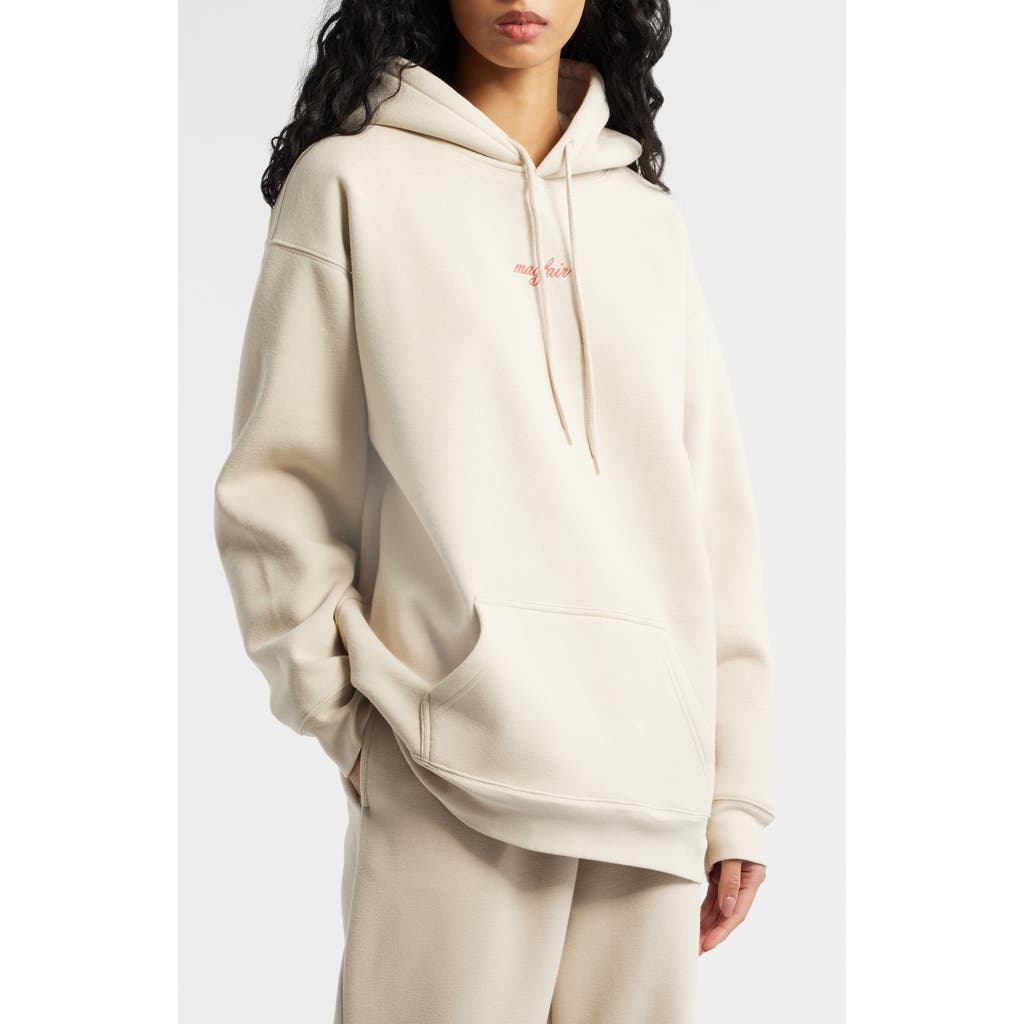 The Mayfair Group Everyone Matter Today Graphic Hoodie In Neutral