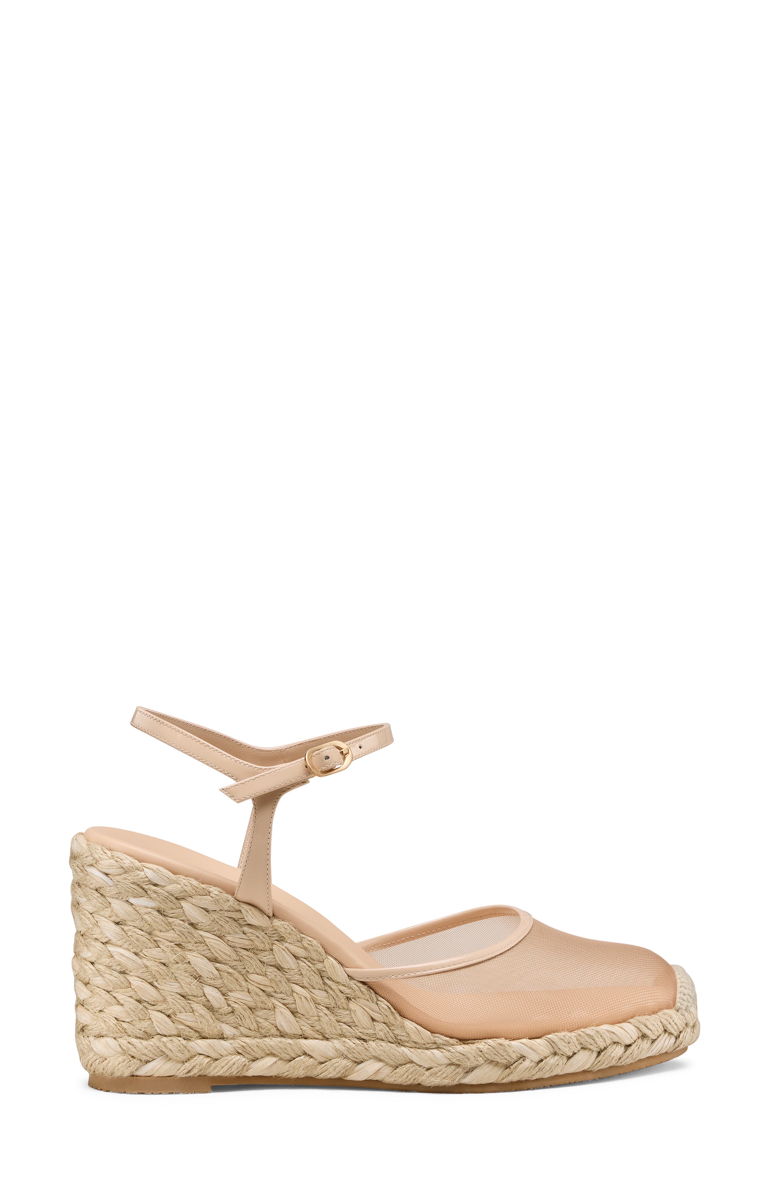 Bareitall Espadrille Wedge, Alternate, color, BARELY BEIGE