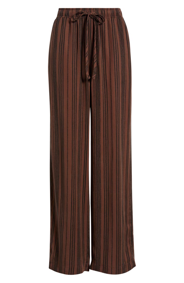 Cloth & Stone Wide Leg Drawstring Pants, Alternate, color, Sunset Truffle