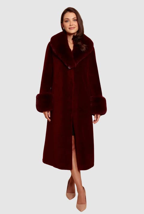 Sunset Boulevard Long Wool Coat