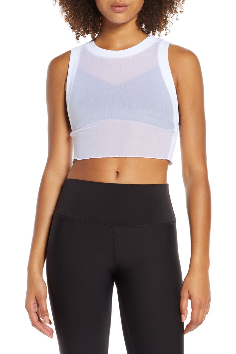 Vision Mesh Tank, Main, color, WHITE