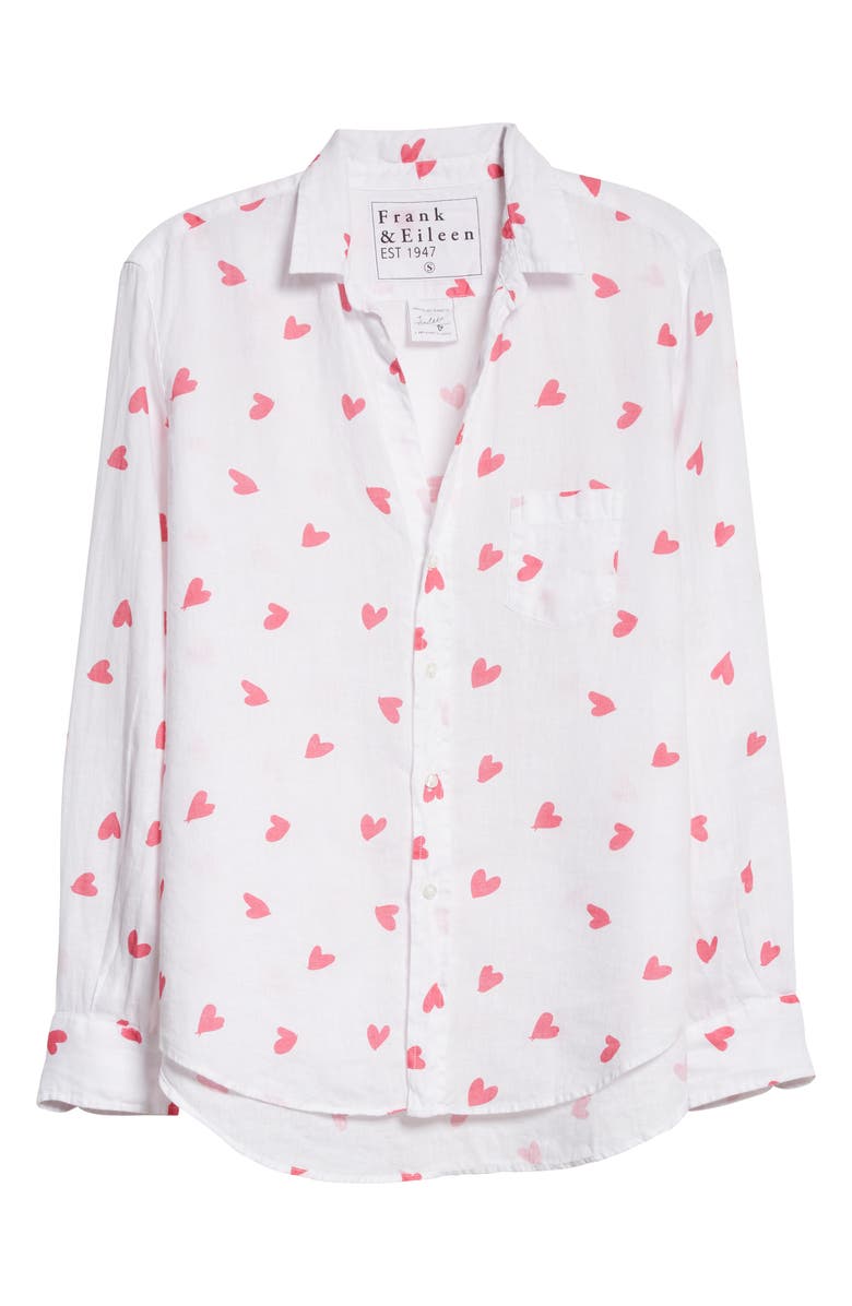 Frank & Eileen Eileen Linen Button-Up Shirt, Alternate, color, 