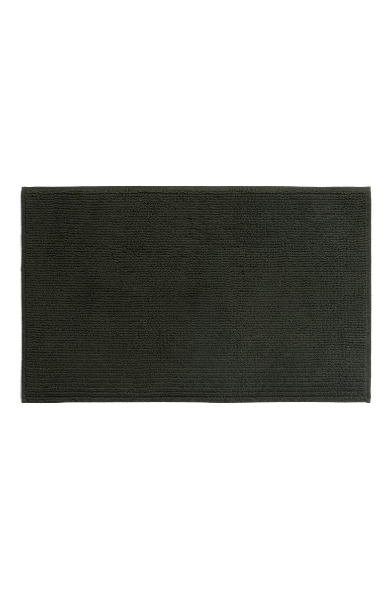 Soft Rib Tub Mat, Main, color, EVERGREEN
