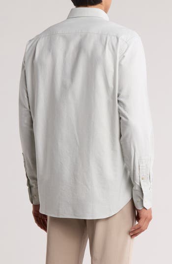 Oxford Cotton Button-Down Dress Shirt