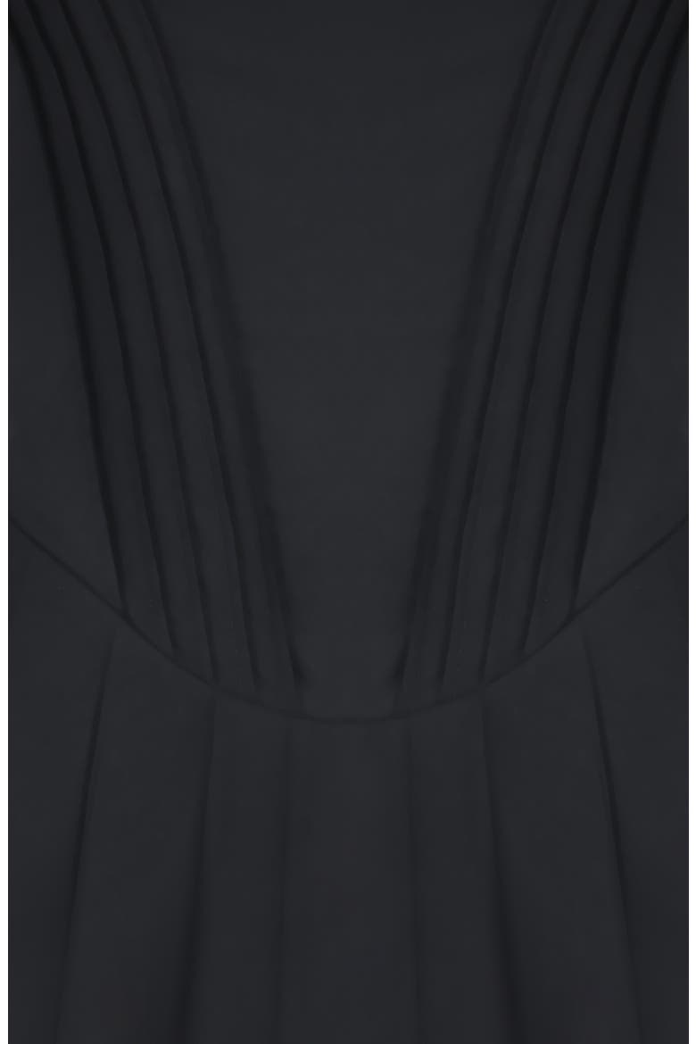 Jemima Ruffle Cotton Blend Sundress, Alternate, color, BLACK