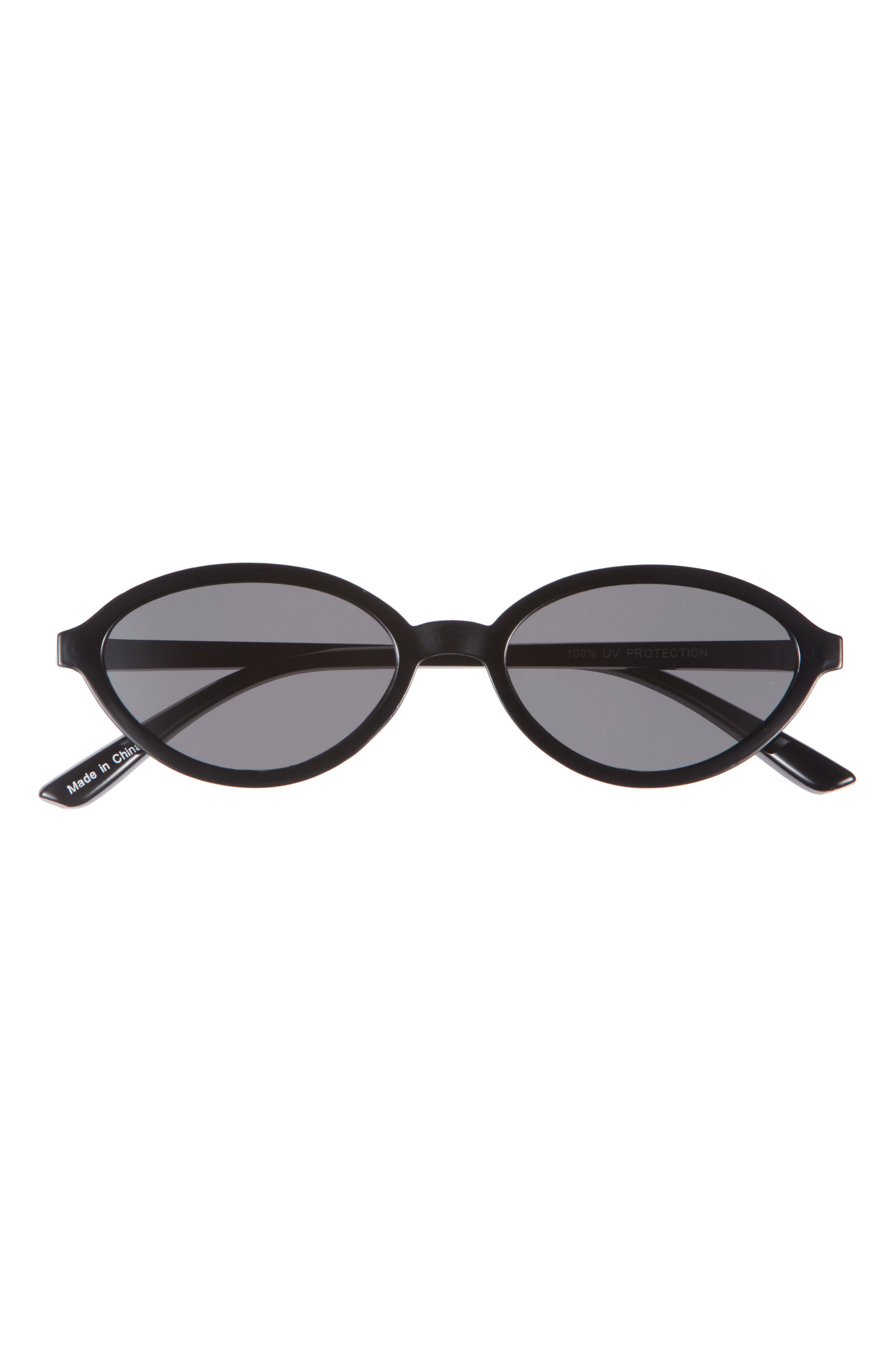 BP. Oval Sunglasses in Black 