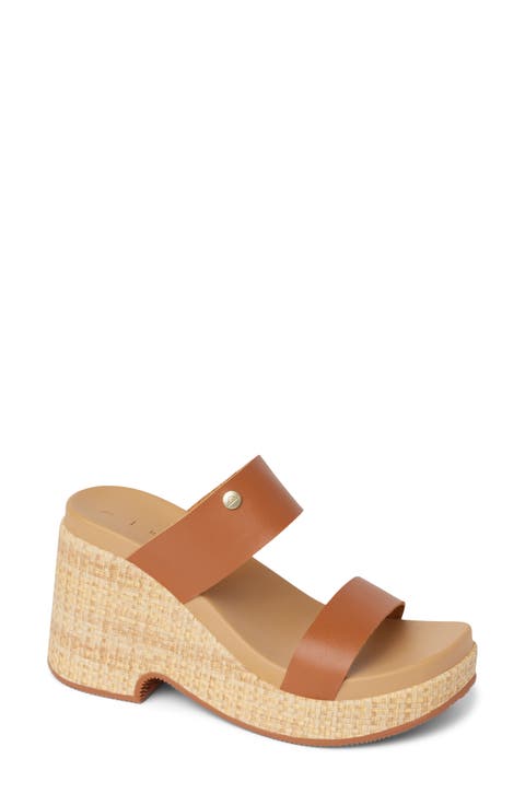Sunset Ibiza Platform Slide Sandal (Women)
